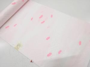 アンティーク　地紙模様　長襦袢地反物